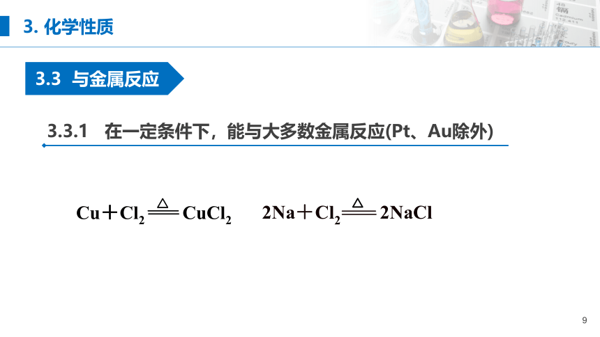 2.2《氯及其化合物——氯气与金属、非金属的反应》（第二课时）课件（共45张PPT)