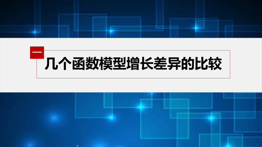 第四章 §4.4 4.4.3 不同函数增长的差异-高中数学人教A版必修一 课件（共30张PPT）