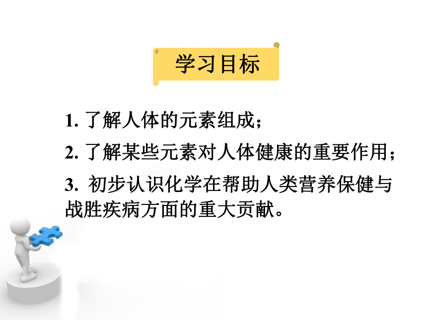 2020-2021学年九年级化学人教版下册第十二单元课题2化学元素与人体健康（18张PPT)