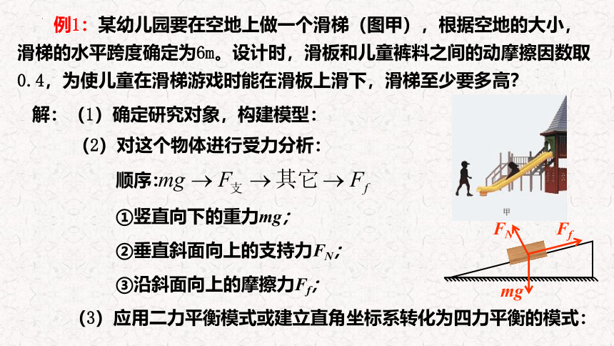 3.5   共点力平衡（第一课时） 课件-2022-2023学年高一上学期物理人教版（2019）必修第一册(共21张PPT)