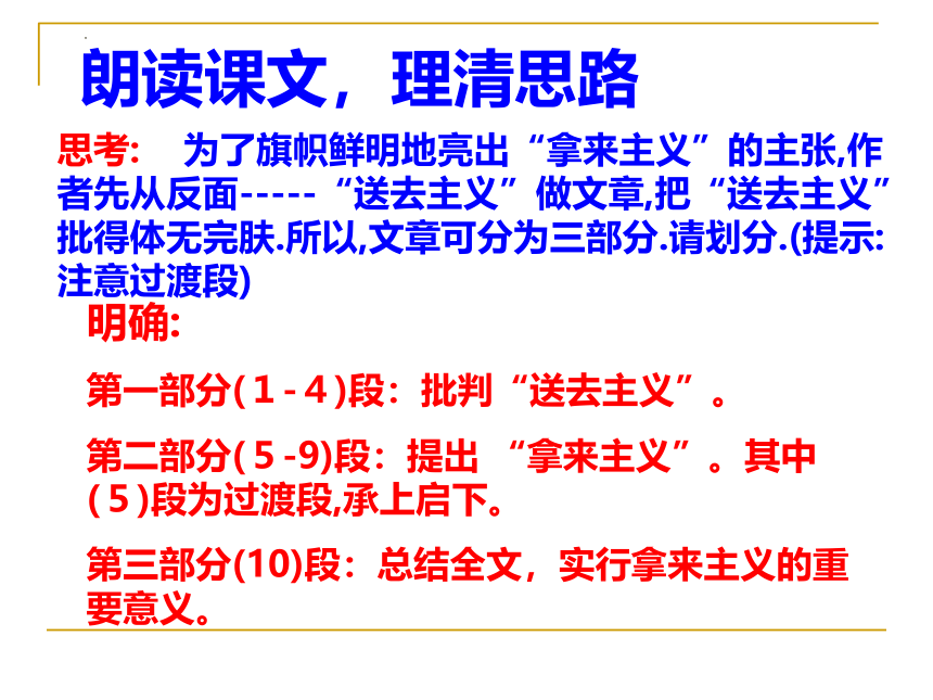 统编版高中语文必修上册第六单元12《拿来主义》 课件（26张ppt）