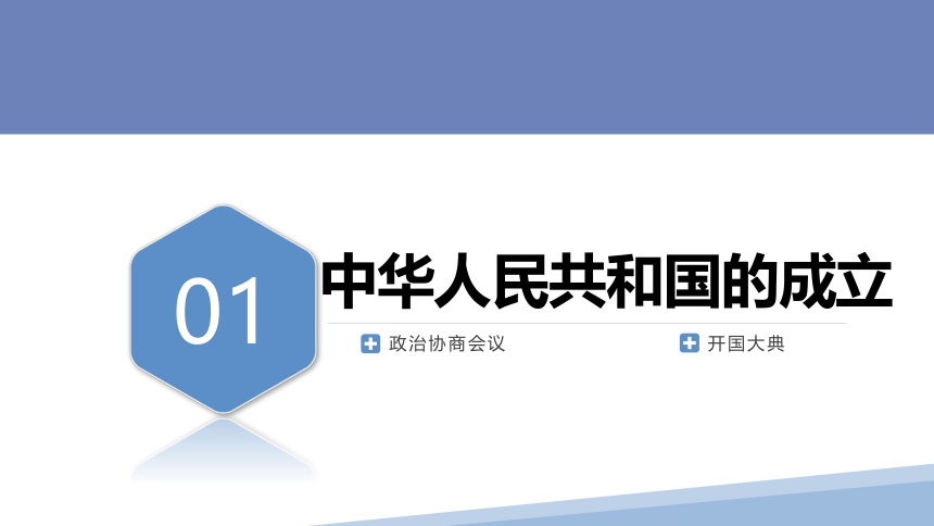 《中外历史纲要上》第26课 中华人民共和国成立和向社会主义的过渡（课件）(共35张PPT)