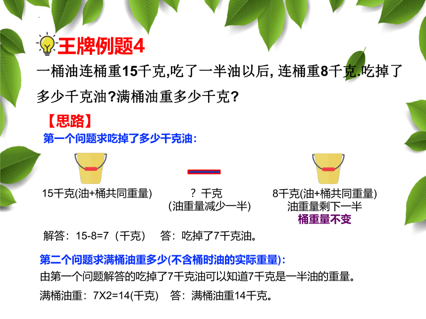 奥数思维拓展解决问题课件二年级下册数学人教版(共15张PPT)