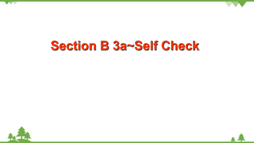 鲁教版九年级全册 Unit 7 Life is full of the unexpected.Section B 3a-Self Check 课件 (共24张PPT)