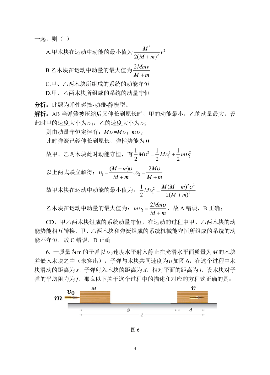 【2022高考二轮】直击高考物理综合训练系列专题十三：机械能守恒 动量守恒（解析版）