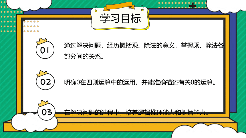 人教版四年级下学期数学1.2乘、除法的意义和个部分间的关系课件(共19张PPT)