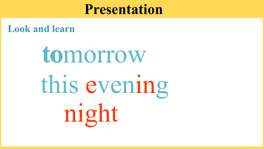 Unit 3 My weekend plan A Let’s learn课件（共20张PPT）