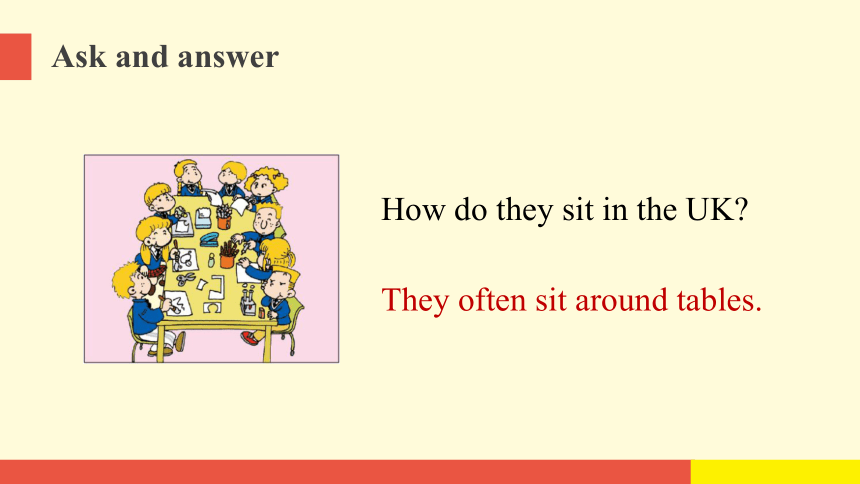 Module 8 Unit 1 Children often sit around tables课件（15张PPT)