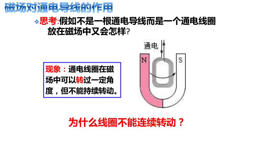 20.4电动机 课件  2022-2023学年人教版九年级物理全一册(共18张PPT)