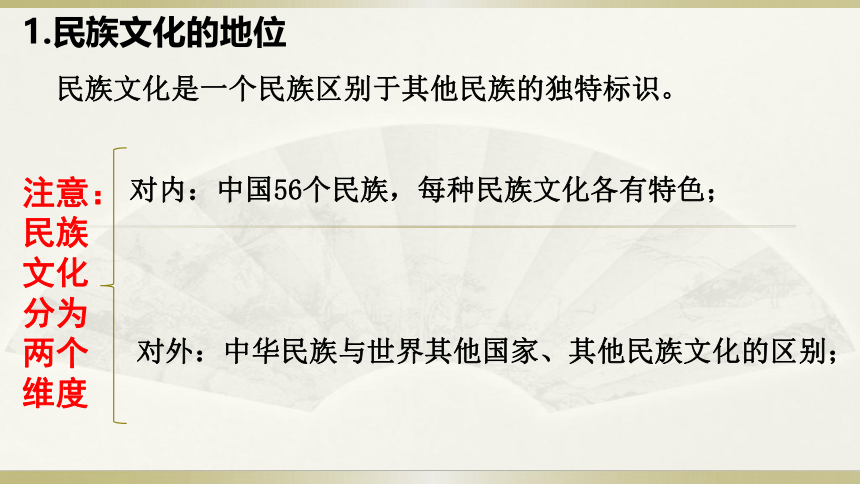 高中政治统编版四哲学与文化8.1 文化的民族性与多样性（共21张ppt）