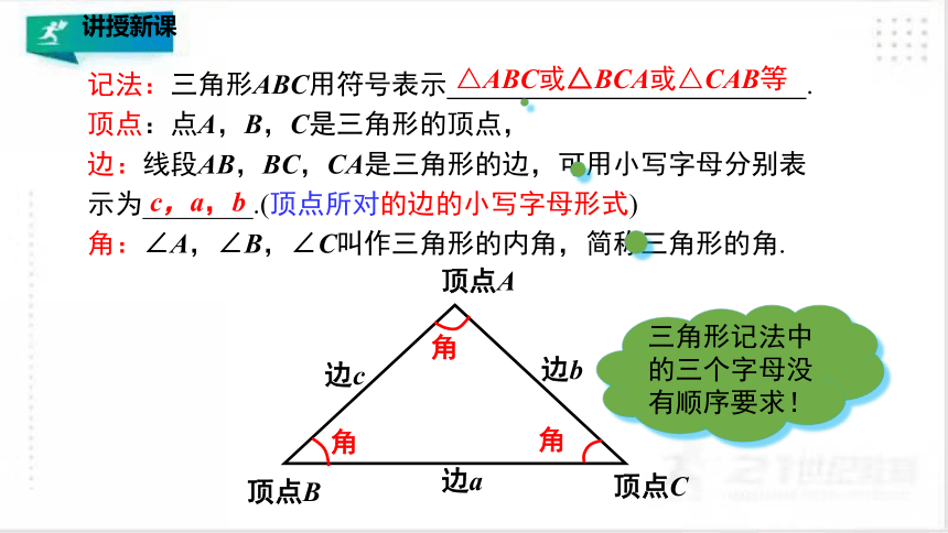 4.1.1认识三角形（1）（课件）（共32张PPT）