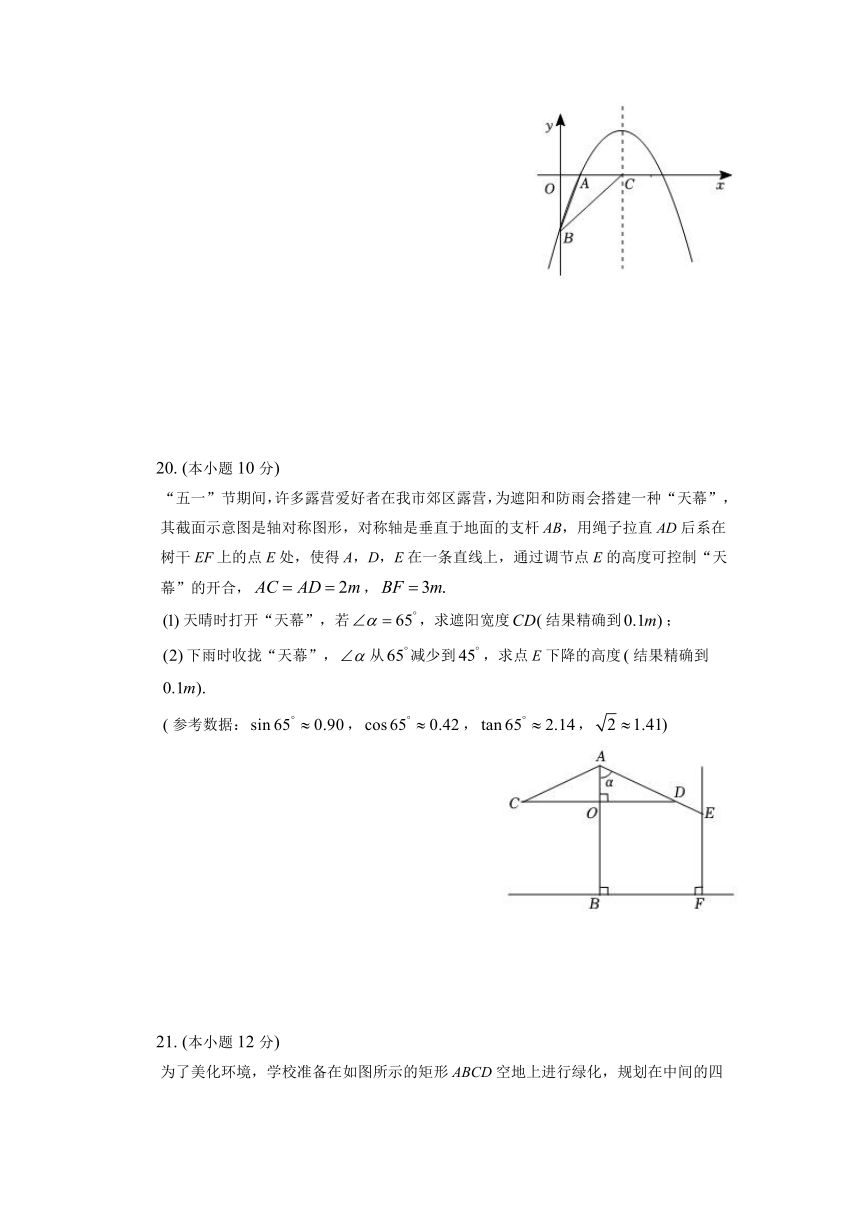 2022-2023学年沪科版数学九年级上学期 期末检测题（含答案）