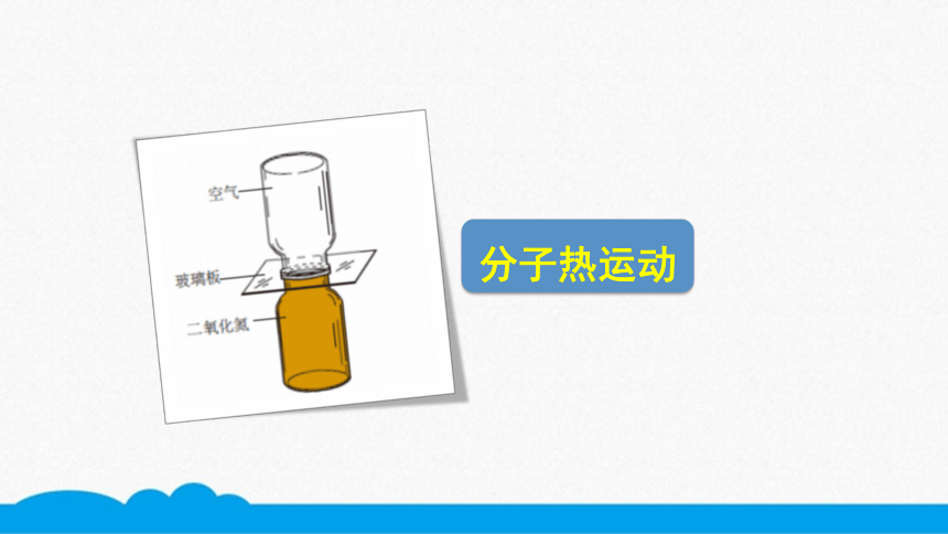 人教版物理九年级同步课件  13.1.1分子热运动（9张ppt）