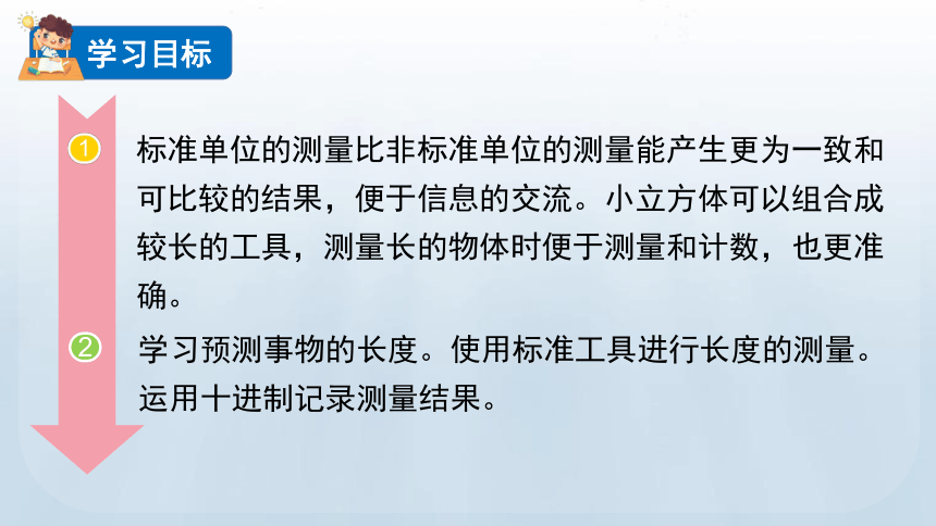 教科（2017秋）版科学一年级上册2.5 用相同的物体来测量 课件（19张ppt)