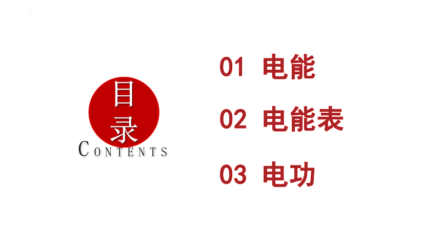 18.1电能电功课件(共33张PPT)2022-2023学年人教版物理九年级全一册