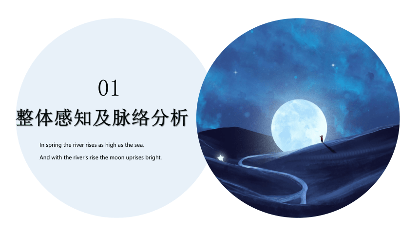 2021-2022学年高中语文人教版选修中国古代诗歌散文欣赏第二单元《春江花月夜》课件（24张PPT）