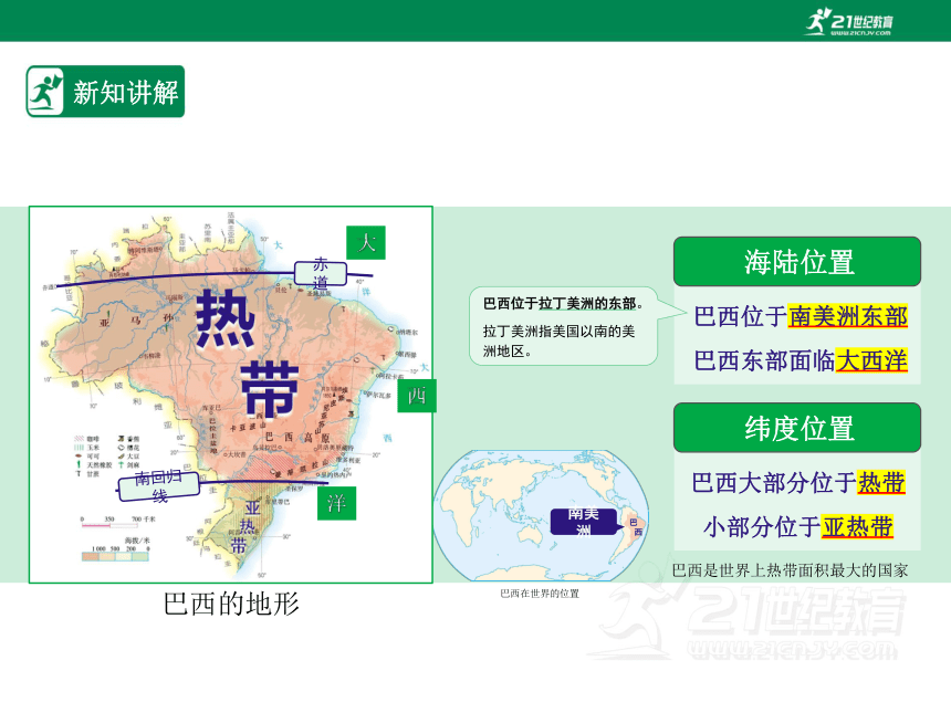 人教版七年级地理 下册 第九章 9.2 巴西 第1课时 课件（共46张PPT）