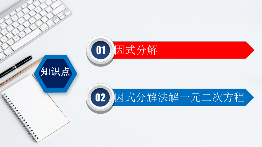 人教版2021-2022学年九年级数学上册21.2.3 因式分解法 课件(共13张PPT)