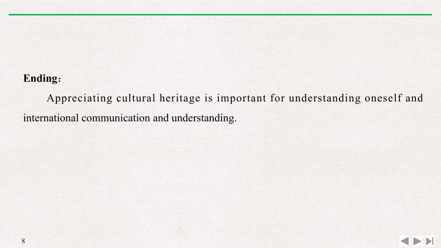 人教版（2019）必修二Unit 1 Cultural Reading for Writing——有关文化遗产保护的新闻报道课件（共23张ppt）