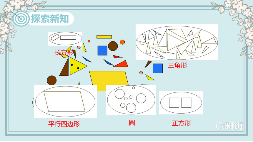 【班海精品】青岛版（2015）一下-第四单元 1.认识平面图形【优质课件】