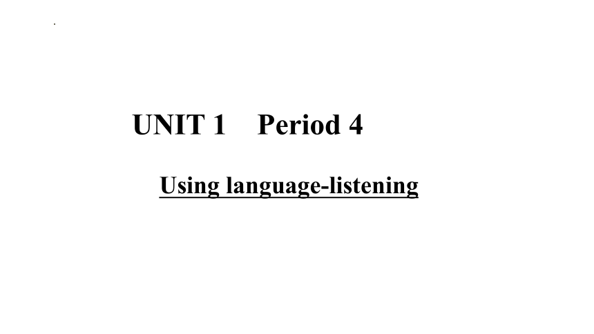 外研版（2019） 选择性必修第三册 Unit 1 Face Values  Using language课件（共11张PPT）