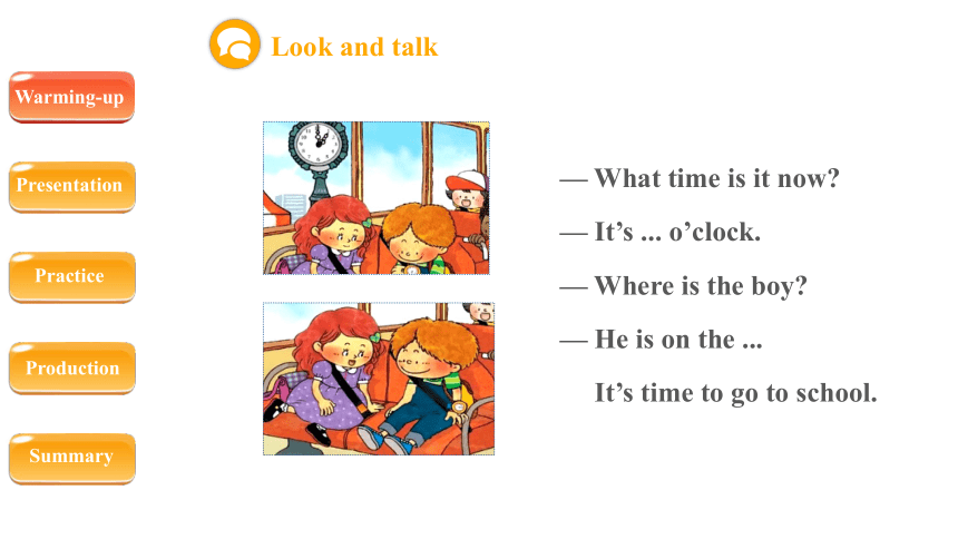 Unit 2 What time is it? Part A Let’s learn 课件（共33张PPT）
