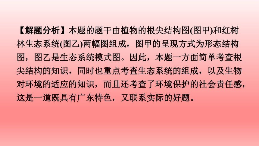 2023年人教版七年级生物上册复习课件 (共22张PPT)读图理解