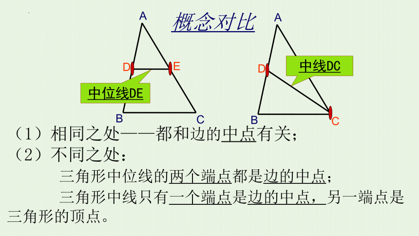 青岛版八年级下册6.4三角形的中位线定理　课件(共23张PPT)