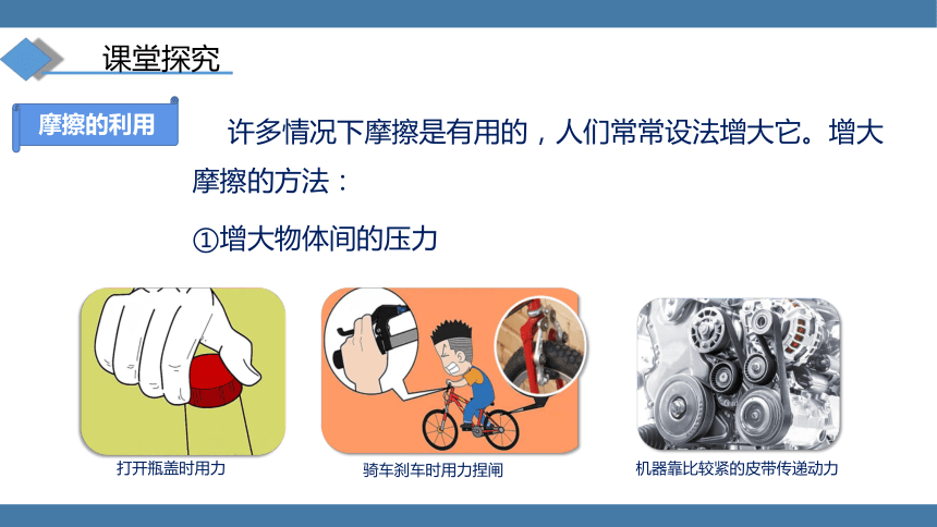 人教版八年级物理下册课件 (共21张PPT) 8.3 摩擦力 第二课时