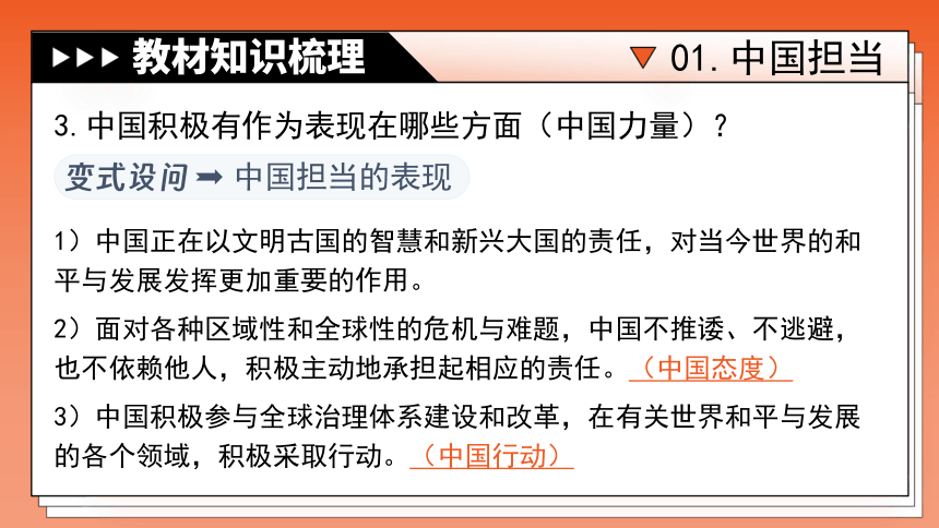 专题22《世界舞台上的中国》全国版道法2024年中考一轮复习课件【课件研究所】