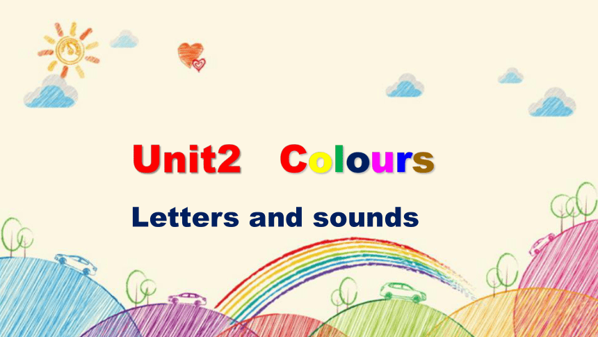 Unit 2 Colours Part A Letters and sounds 课件（18张PPT）