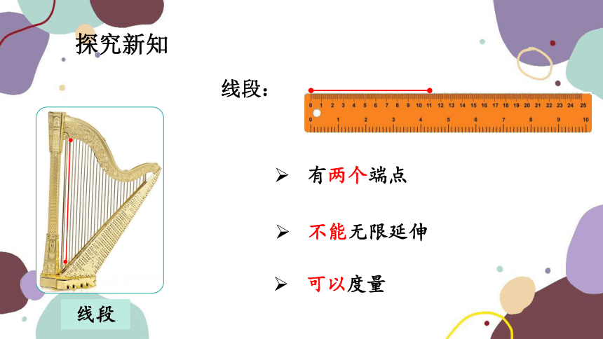 北师大版数学七年级上册 4.1线段、射线、直线课件（21张PPT）