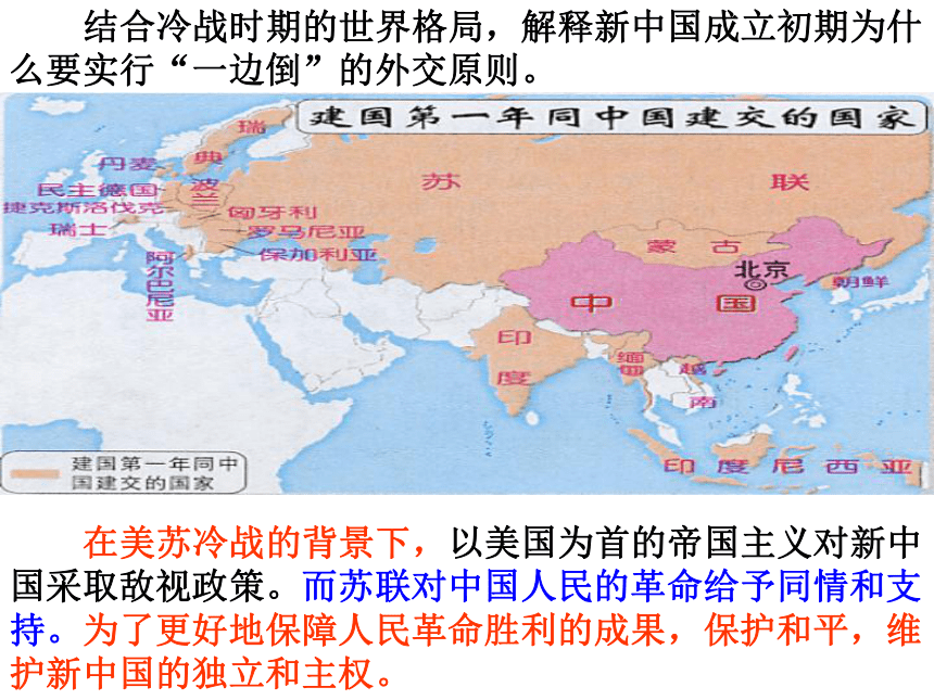 18独立自主的新中国外交 课件（26张PPT）