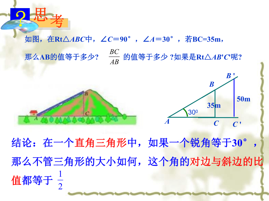 鲁教版（五四制）九年级上册2.1锐角三角函数课件课件(共18张PPT)