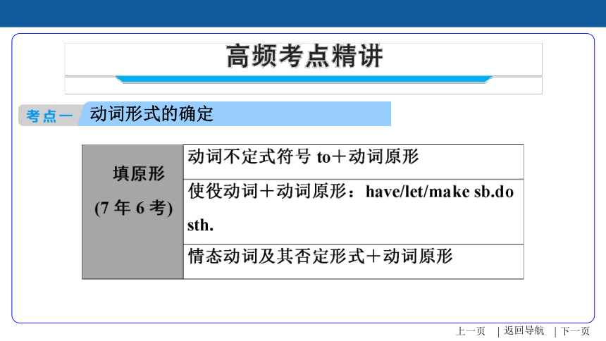 第14讲 动词的综合运用  备战2023年中考英语一轮复习重点知识 课件