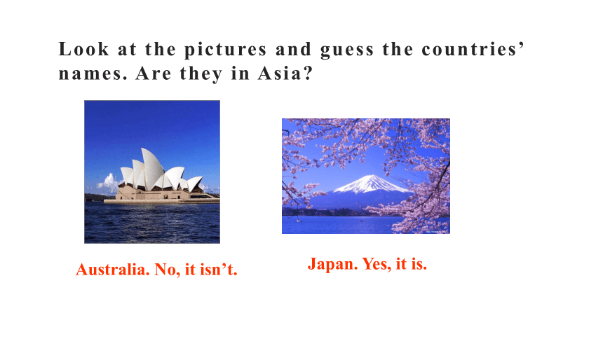 Lesson 37 Let's Learn Geography课件（27张PPT)