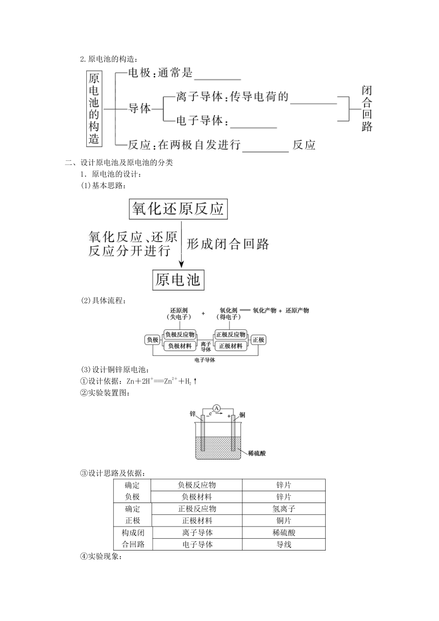 第2章化学键化学反应规律第2节化学反应与能量转化第2课时化学反应能量转化的重要应用__化学电池学案（含答案）鲁科版必修第二册新教材2023版高中化学