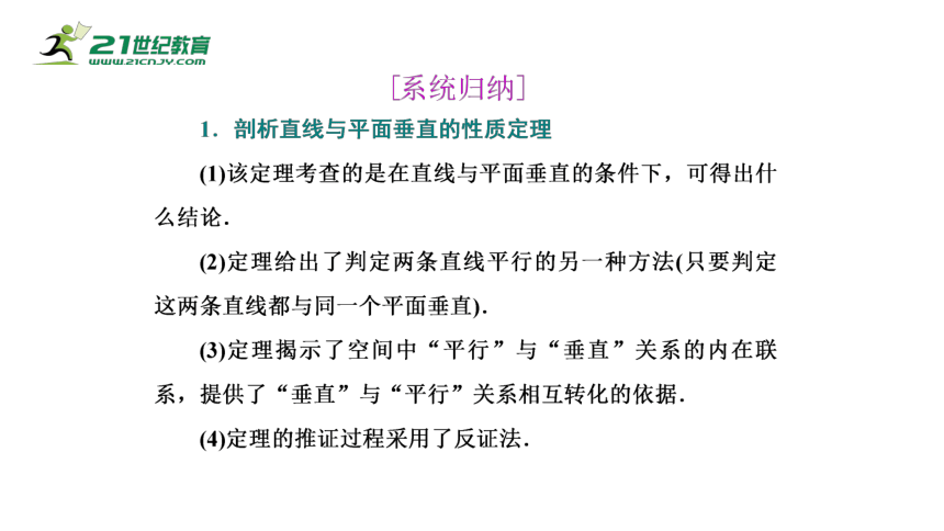 8.6.2 第2课时 直线与平面垂直的性质（课件）-2021-2022学年高一数学同步课件（人教A版2019必修第二册）(共16张PPT)