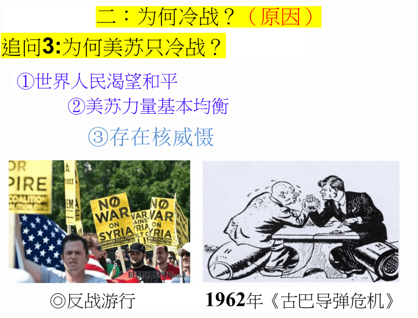 第18课 冷战与国际格局的演变 课件(共19张PPT)--2021-2022学年高中历史统编版（2019）必修中外历史纲要下册