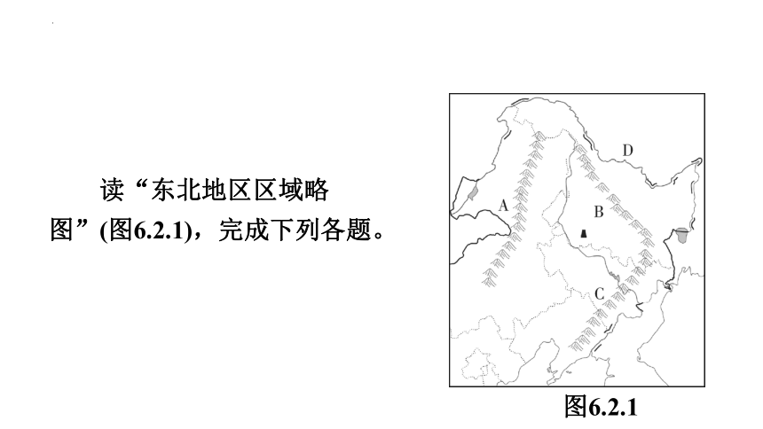 第六章　北方地区第二节　“白山黑水”——东北三省习题课件2022-2023学年人教版八年级地理下册(共27张PPT)