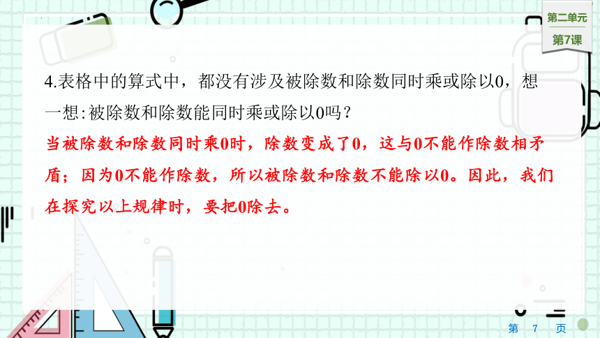 2.7商不变的规律（课件）四年级上册数学苏教版(共15张PPT)