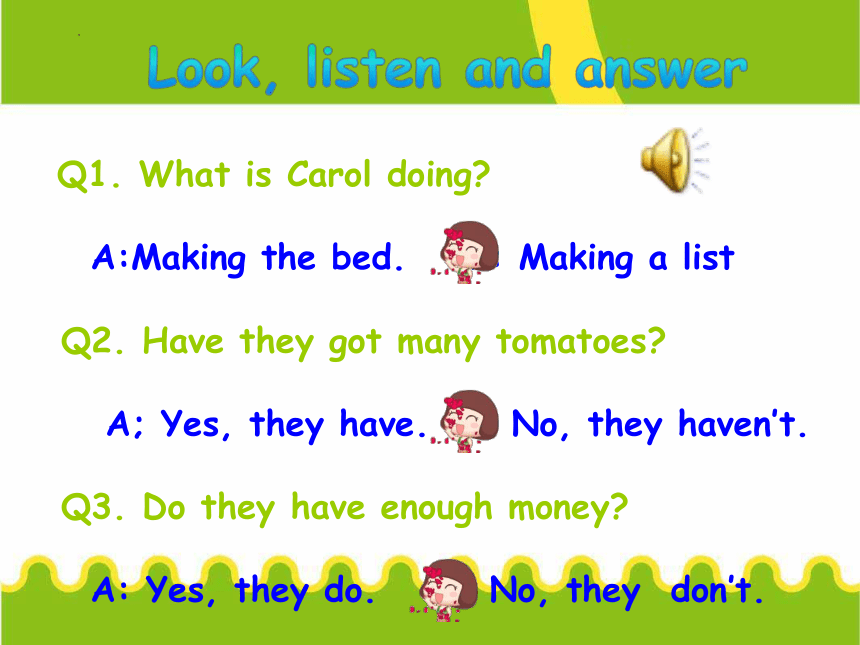 新概念英语第一册Lesson 79 Carol's shopping list课件(共24张PPT)