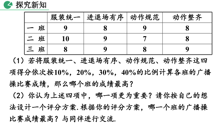 北师大版数学八年级上册6.1 平均数课件（第2课时 21张）