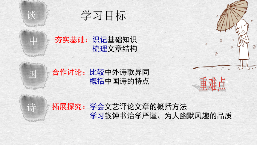 人教版必修五10《谈中国诗》公开课精品课件（31张PPT）