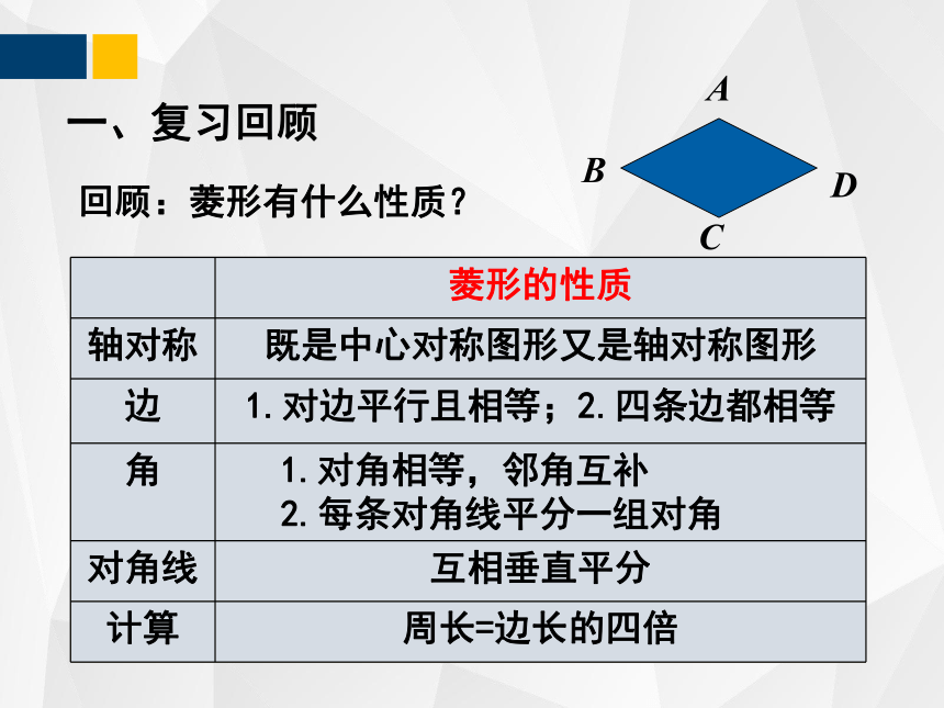 1.1.2菱形的性质与判定  课件（共26张PPT）