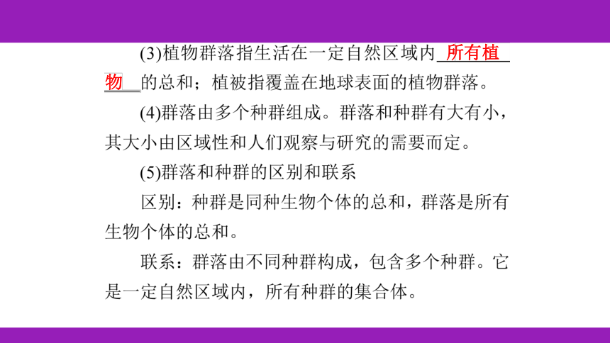 2023浙江中考一轮复习 第3课时 种群、群落和生态系统（课件 60张ppt）