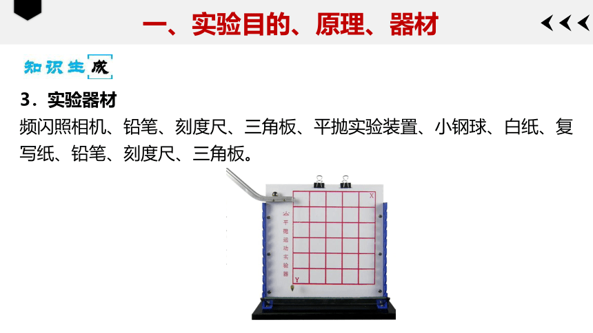 5.3实验：研究平抛运动1—2020-2021学年人教版高中物理必修二课件23张PPT