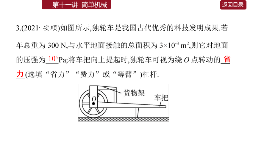 【中考2022】初中物理一轮真题精练 11简单机械 习题课件（41张PPT）