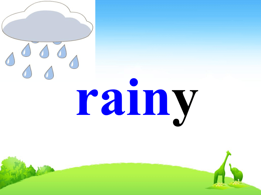 Unit2 Weather Story Time 课件(共29张PPT)