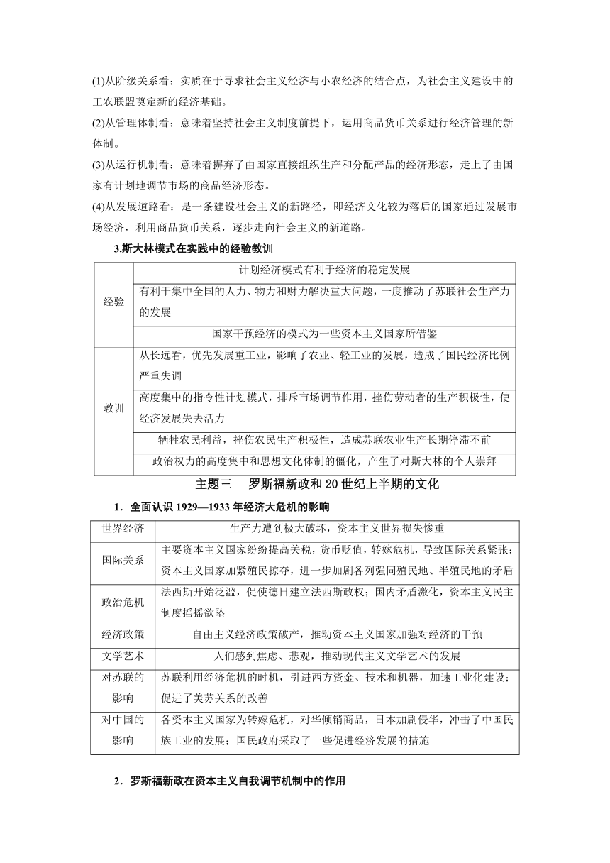 【2023精准备考】文综历史第34题 学案（含十年真题+规律总结+主题突破+模拟演练+原创预测）